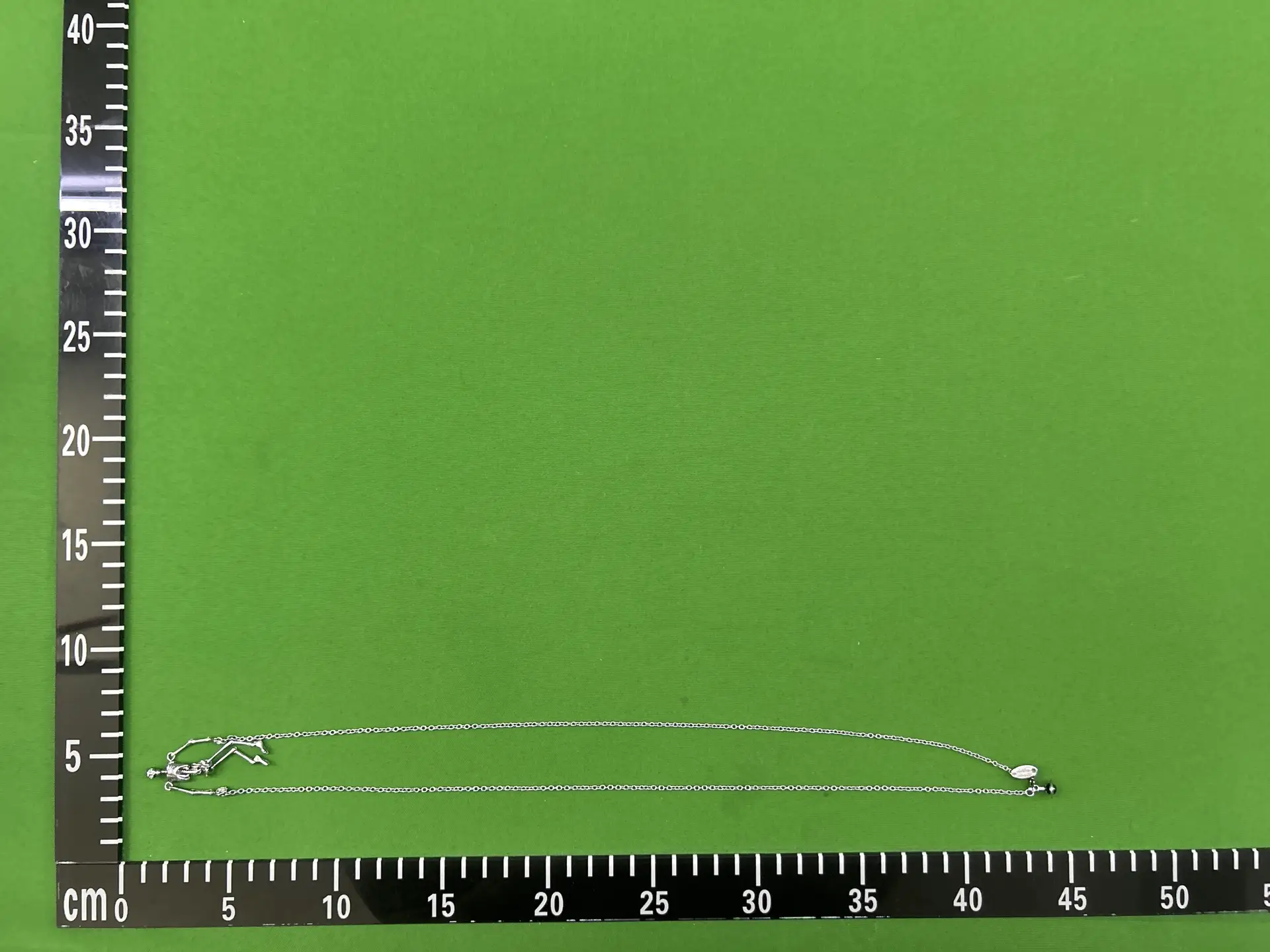 Personalized Skeleton Human Skeleton Saturn Necklace