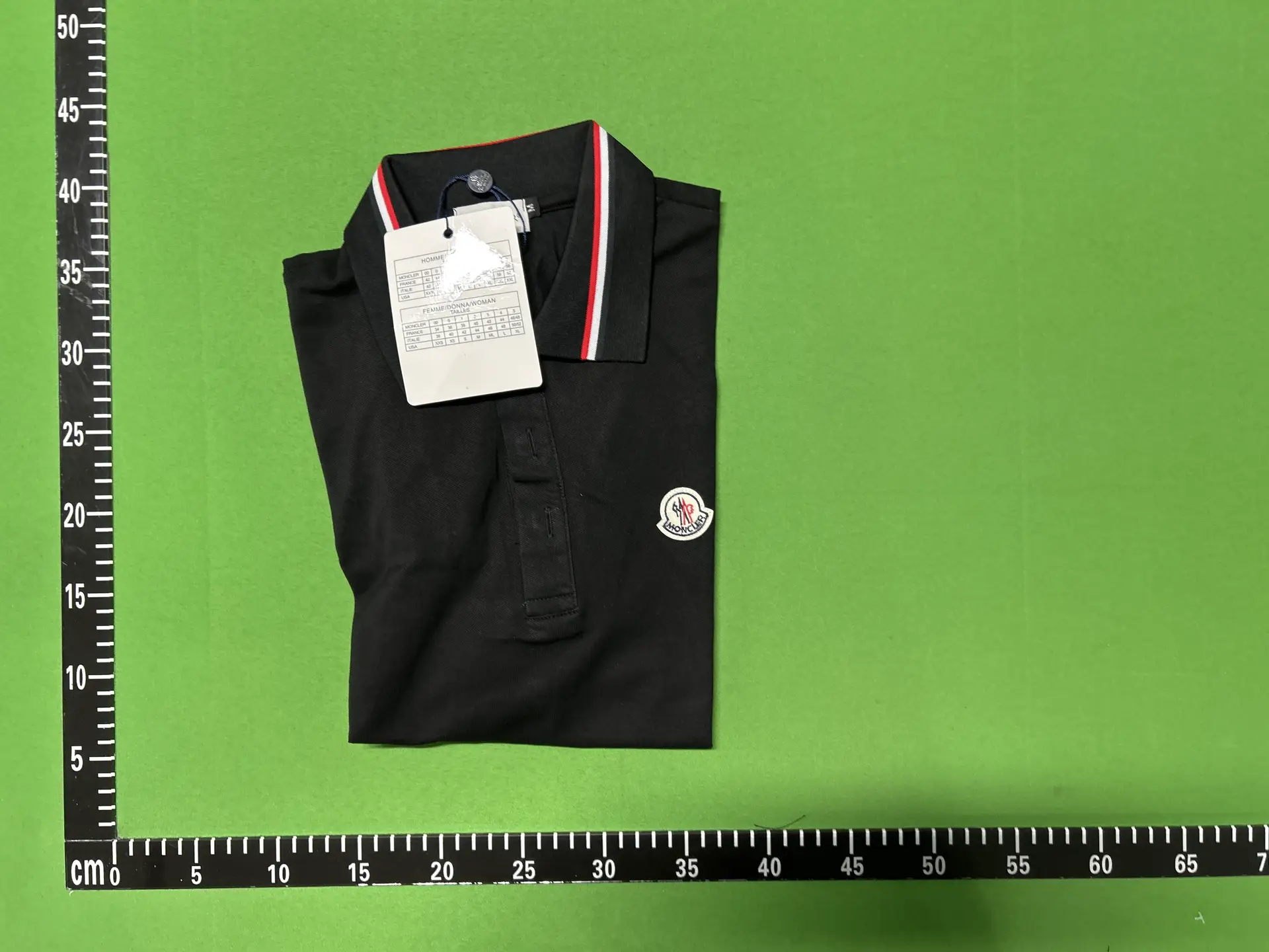 Moncler Polo Shirt Black