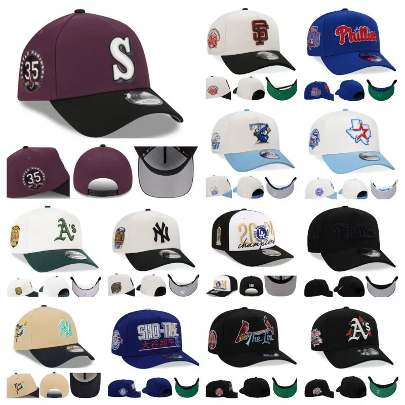 Cross-Border Wholesale Baseball Caps, Peaked Caps, Adjustable Caps, Curved Caps, Sun Hats, Letters, Three-Dimensional Embroidery, Drop Shipping
