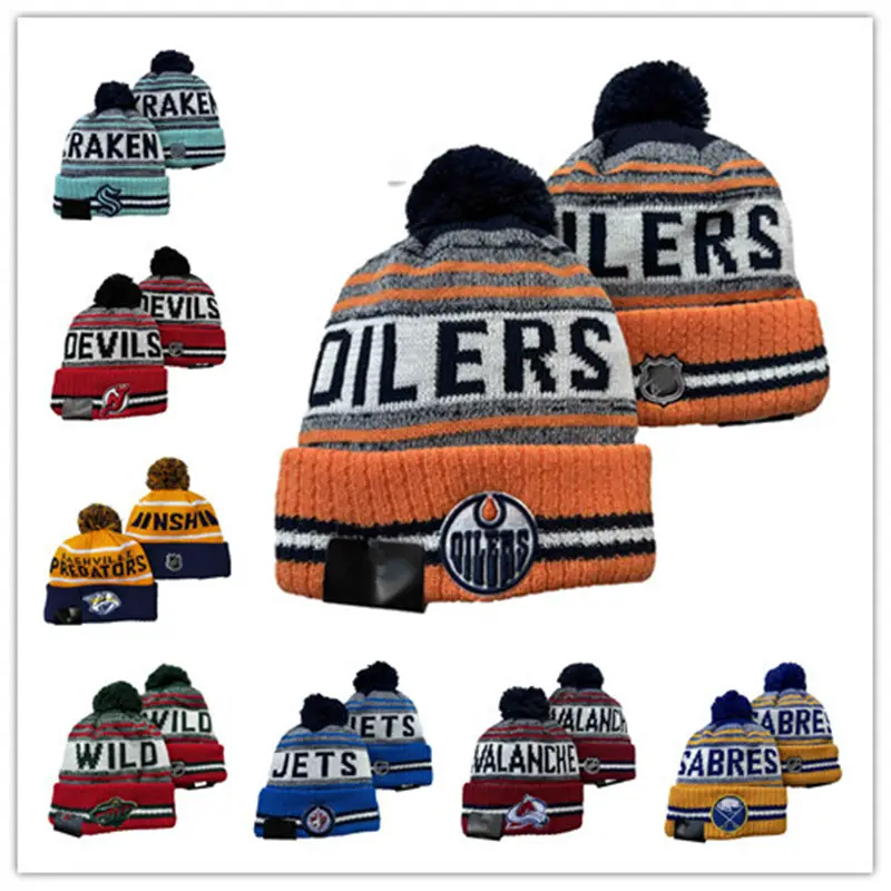 Winter New Thickeneded Outdoor Warm Knitted Hat High Quality Style with Fur Ball Couple Style Embroidered Woolen Hat Trendy