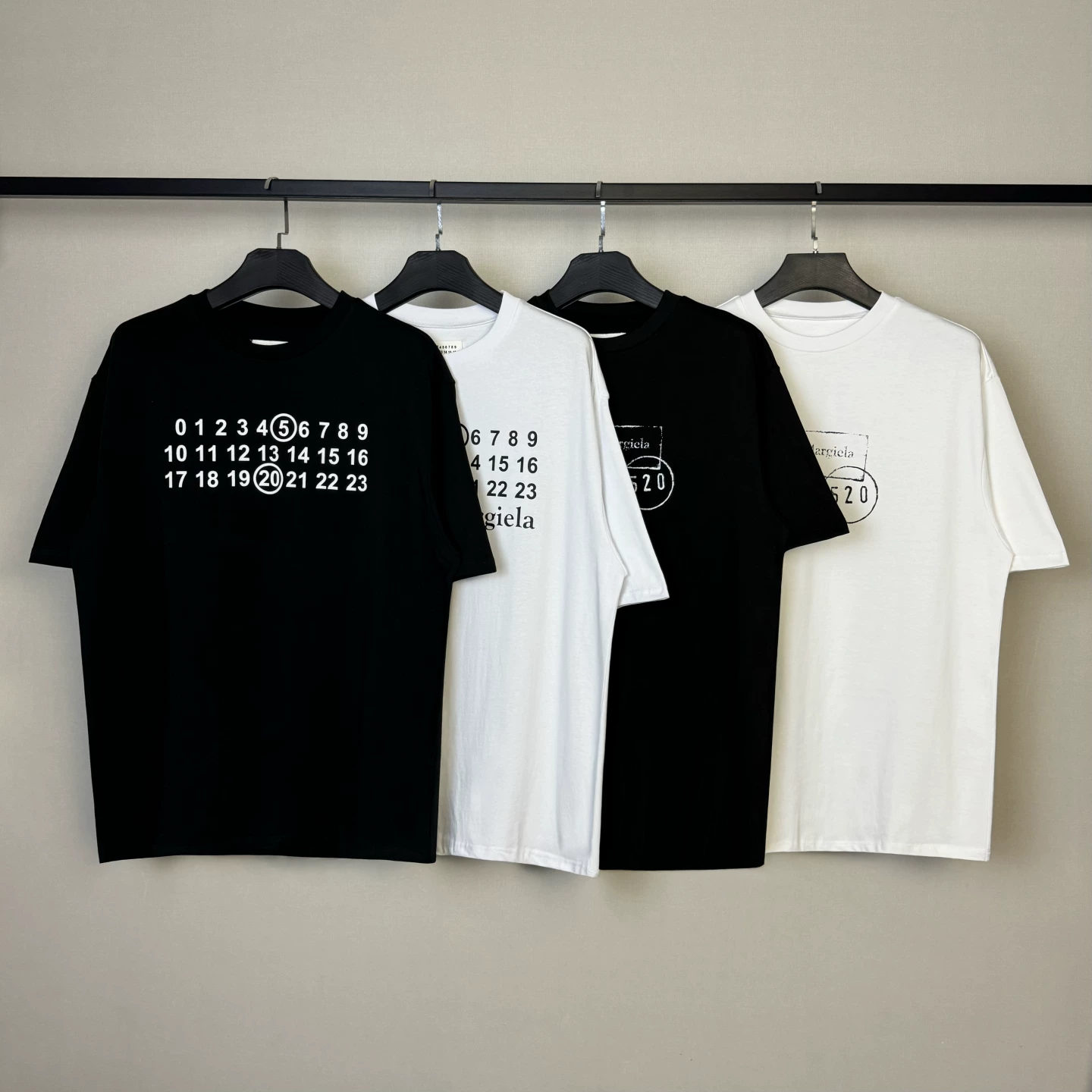 Spot Ma Jia style 25SS new 520 limited edition digital printed round neck short sleeved T-shirt by Fan Chengcheng