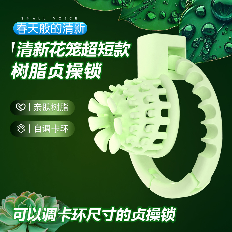New product chastity lock cb lock negative number lock resin adjustable buckle pseudo-mother abstinence master slave training sm cross-border generation