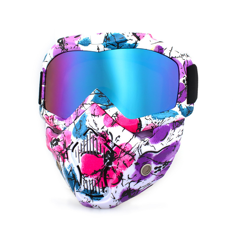Factory Spot Harley Retro Mask Goggles Off-Road Motorcycle Racing Goggles Outdoor Riding Glasses Skiing