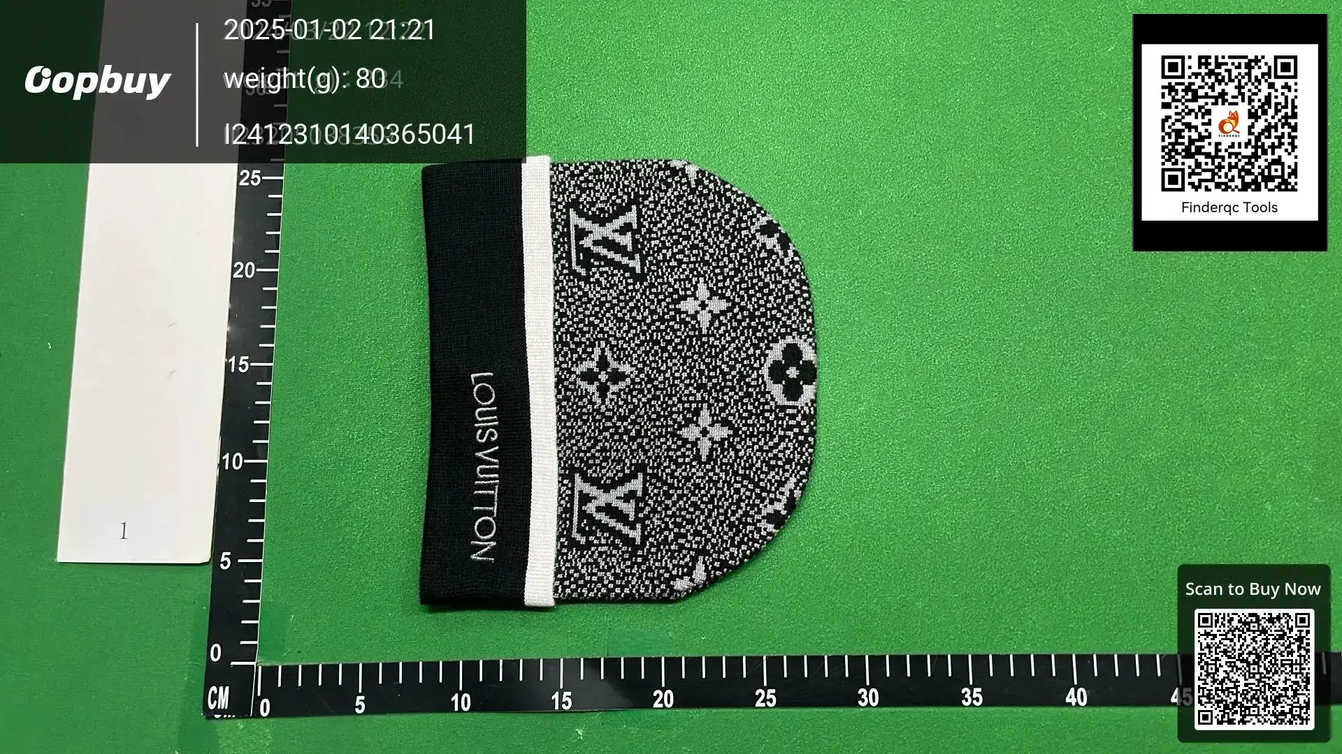 Louis Vuitton Monogram Knit Beanie