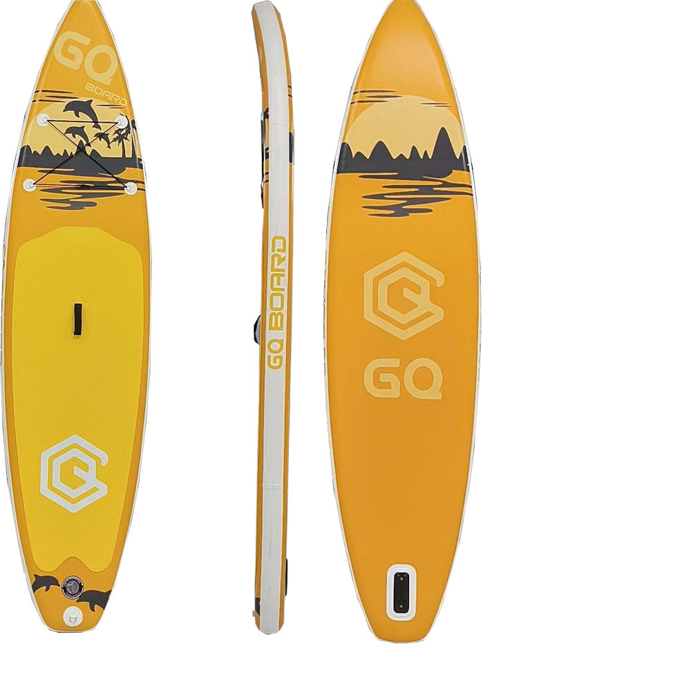 Summer Paddle Board, Stand-Up Inflatable Paddle Board, Sup Paddle Board, Double-Layer Thickened Surfboard, All-Purpose Floating Board for Beach Use