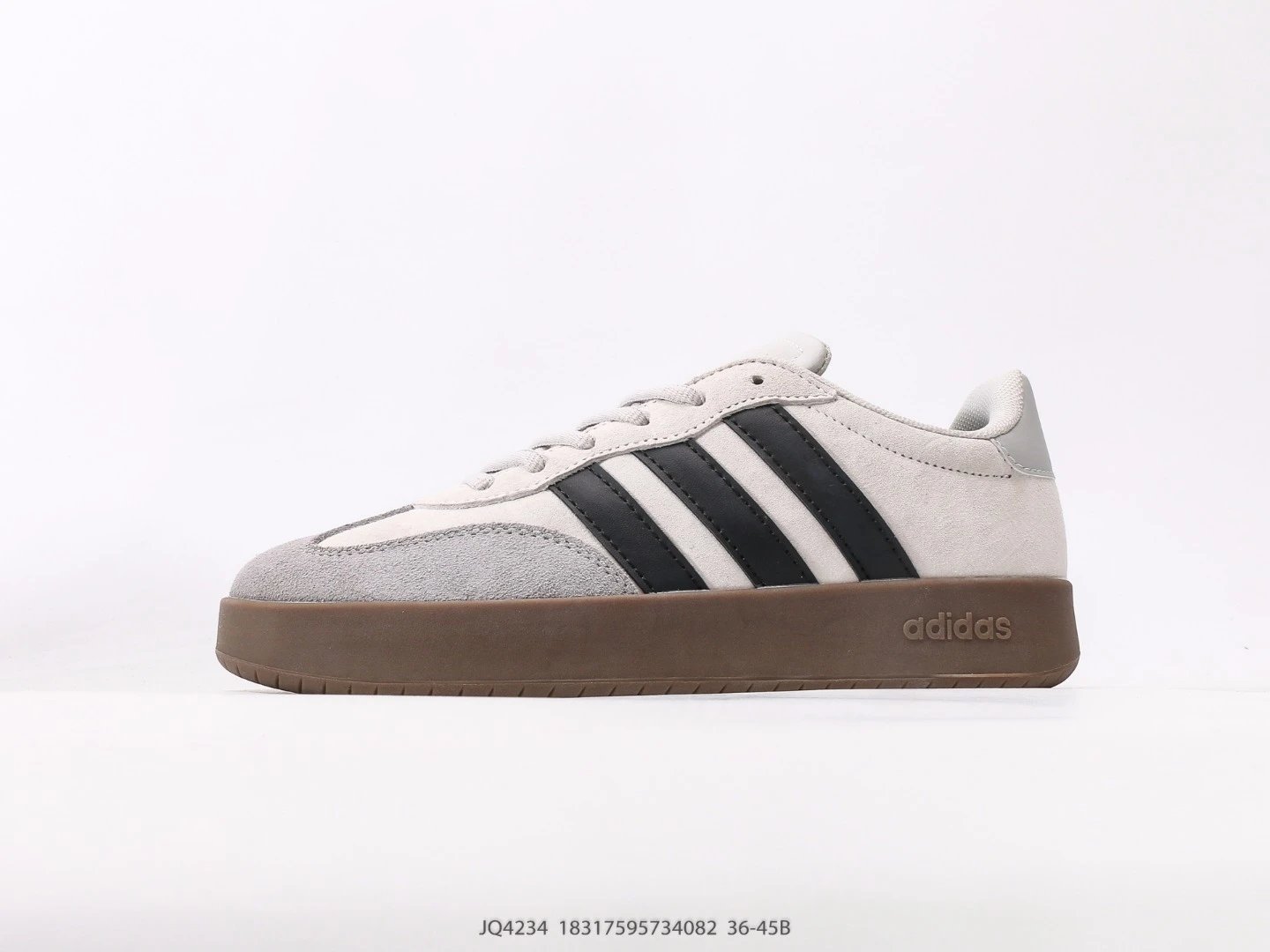 阿迪达斯AD Gazelle Indoor Trainers 羚羊内训系列低帮复古百搭休闲运动德训风板鞋 90年代经典的