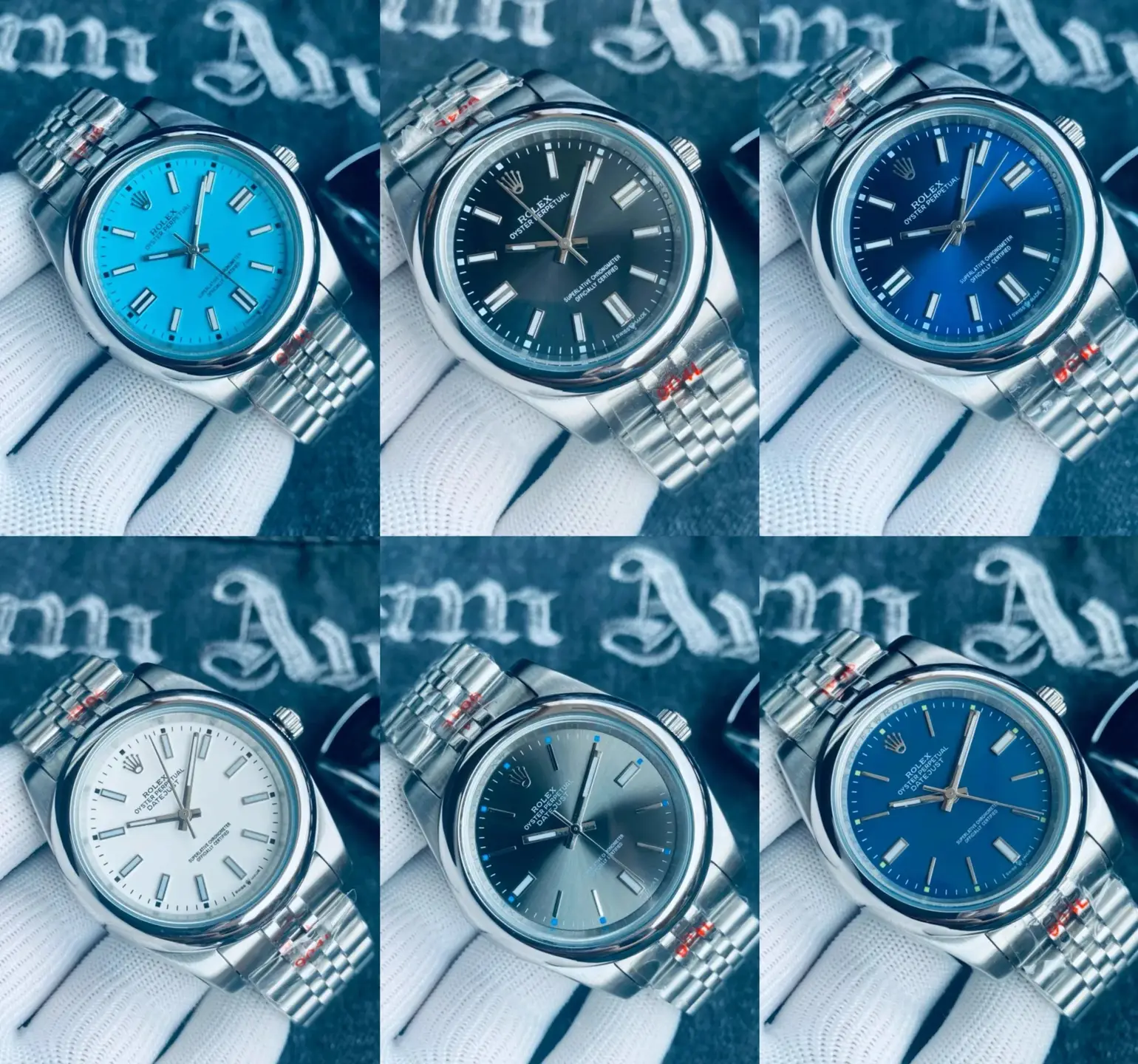 【DX105-6】手表41mm36mm蓝宝石镜面钢带手表男