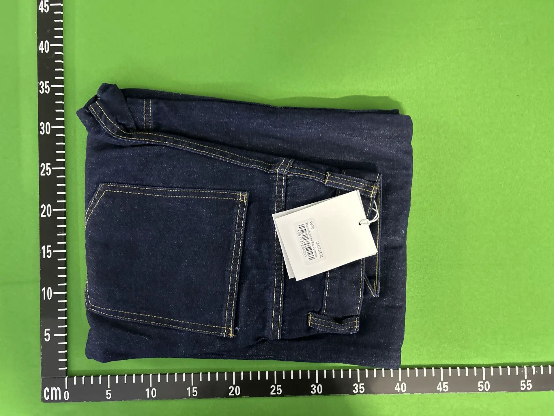 Jaded London Indigo Low Rise Colossus Baggy Jeans for men and women