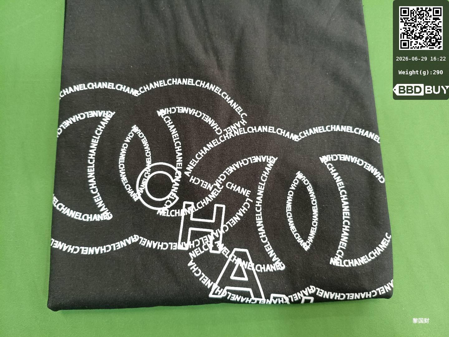 Trendy New Brand Collaboration Printed Round Neck Short Sleeve T-Shirt Pure Cotton Unisex Couple Style Foto QC de 1688 na Qualit.ly QC