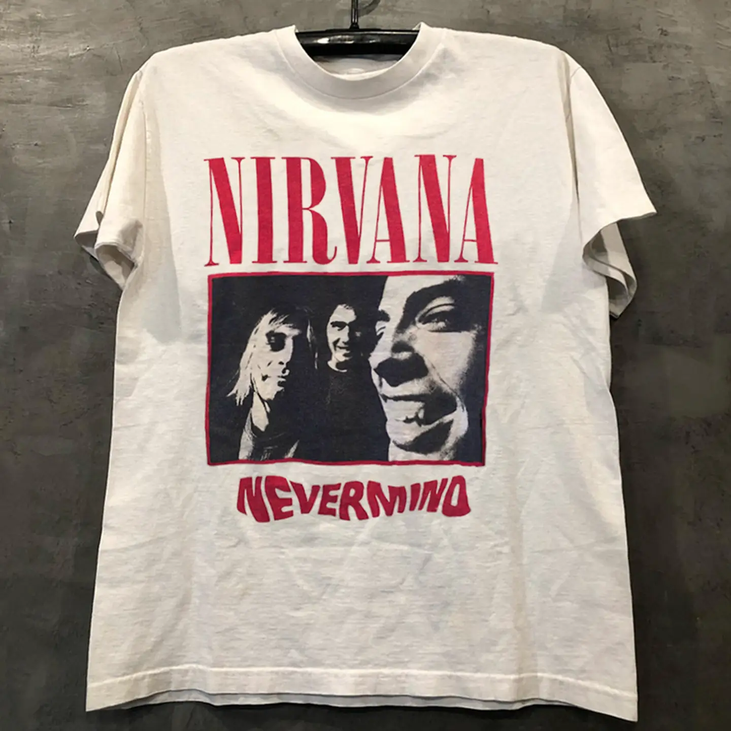 Nirvana Kurt Cobain High Street Fashion Brand Short-Sleeve T-Shirt Vibe High-End American Style Couple Half-Sleeve