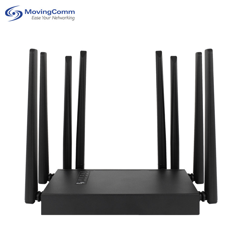 5g High-Speed Cpe Dual-Band Gigabit Wifi6 Supports Guangdian Sa/Nsa Home Office Live Streaming 5g Plug-In Router