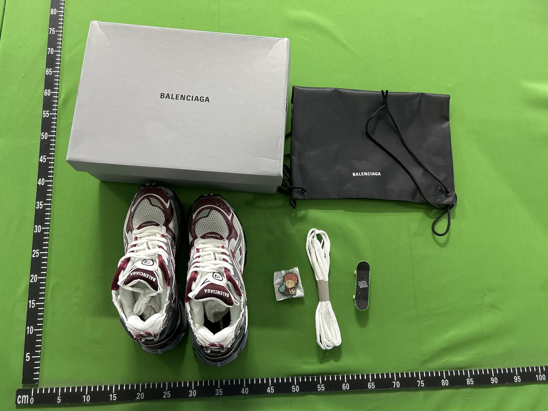 Balenciaga Runner sneakers burgundy white