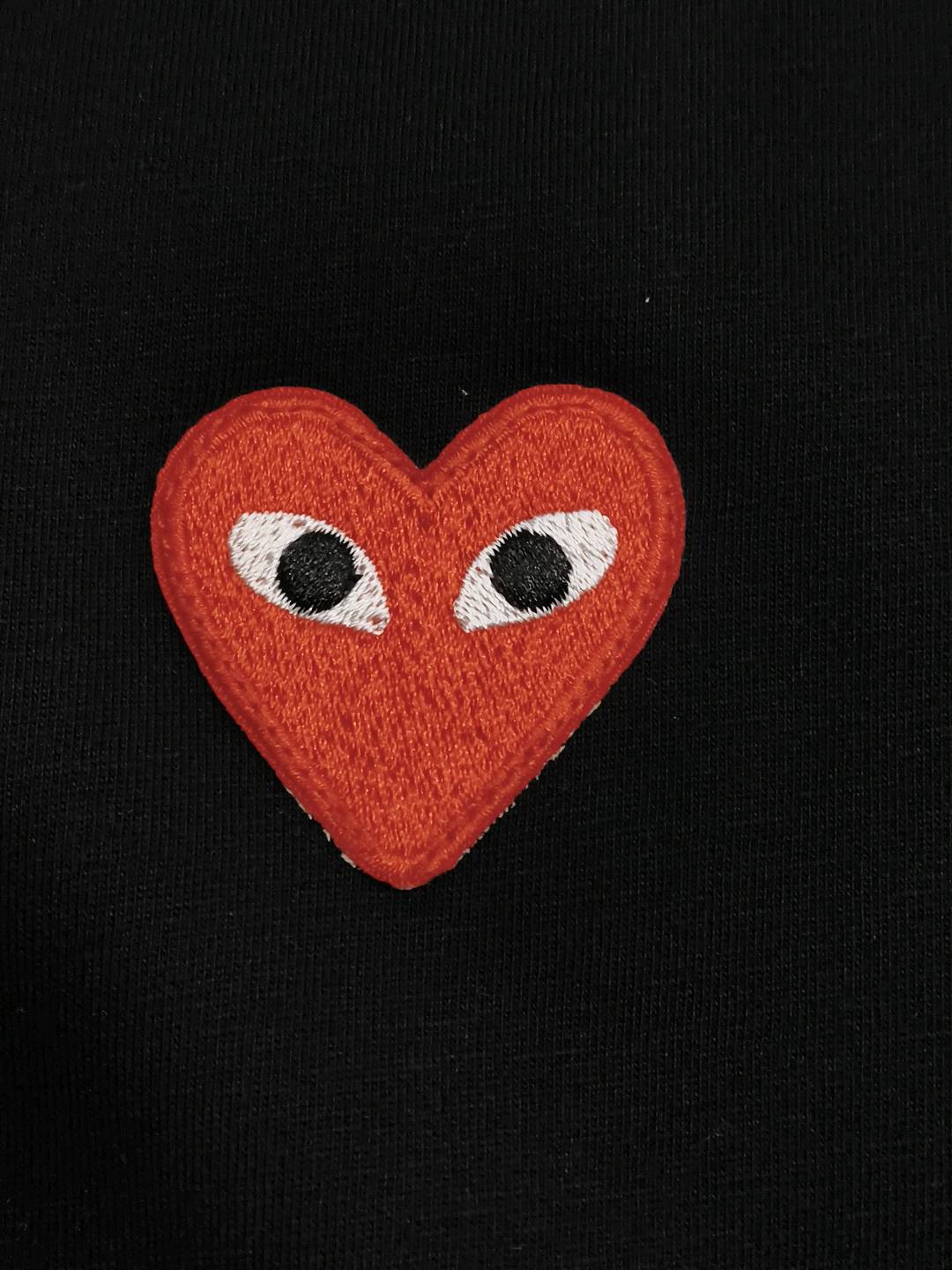 PLAY COMME des GARCONS Heart Logo Zip Hoodie — QC-foto 3