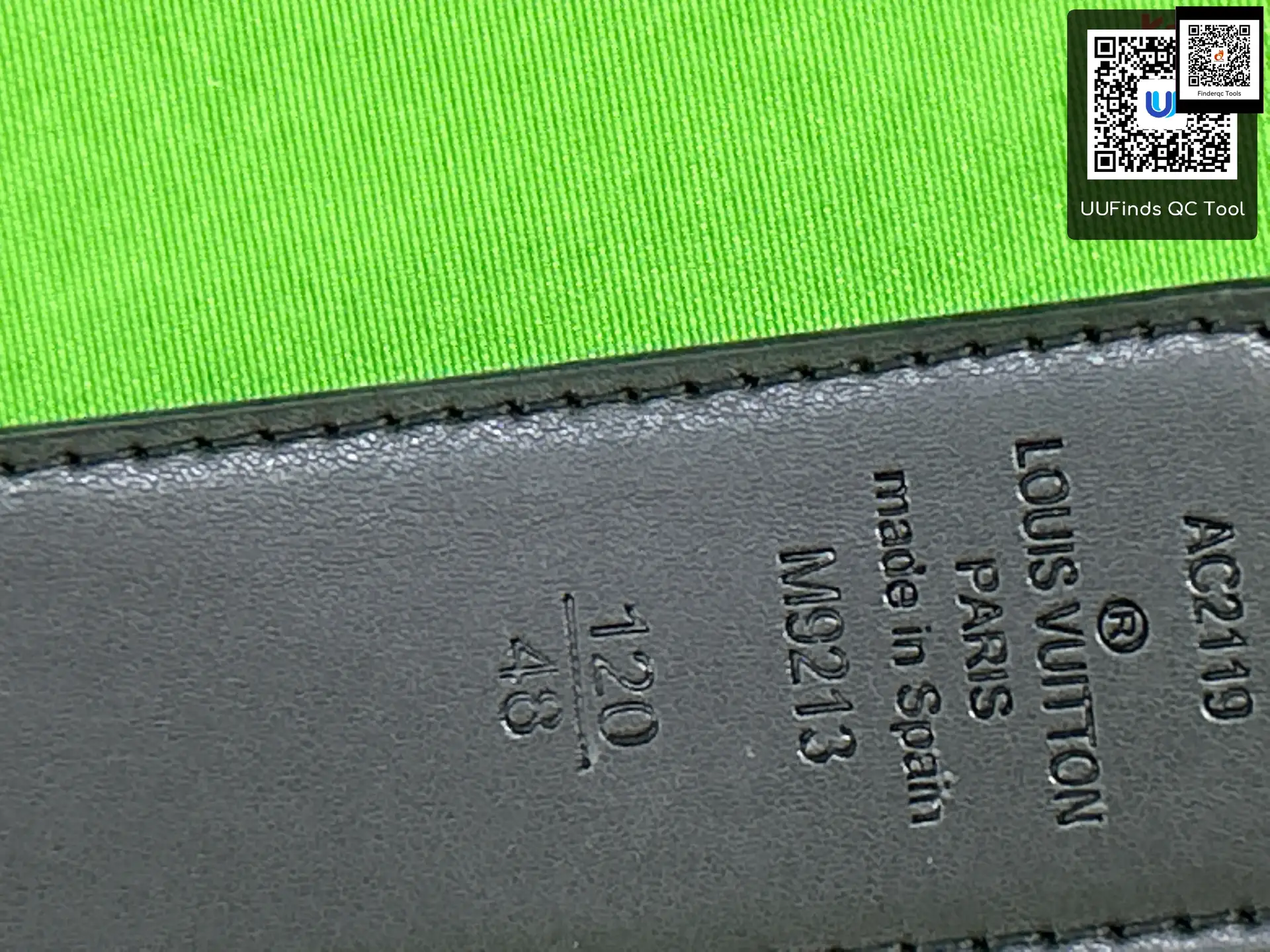 Louis Vuitton AC2119 M9213 Belt