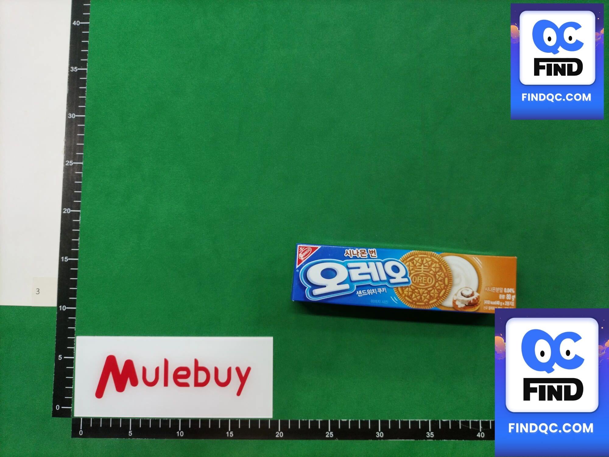Korean Imported Snacks Oreo Limited Edition Fresh Mint Cinnamon Cream Sandwich Chocolate Cookies Casual Snacks QC