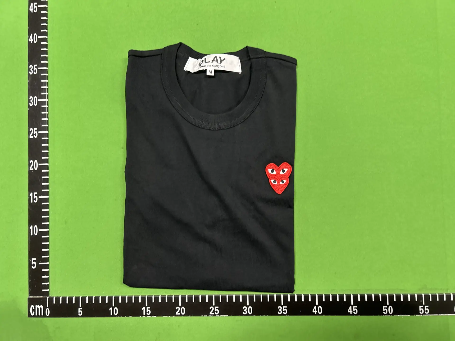 Comme des Garcons PLAY Stacked Heart T-Shirt