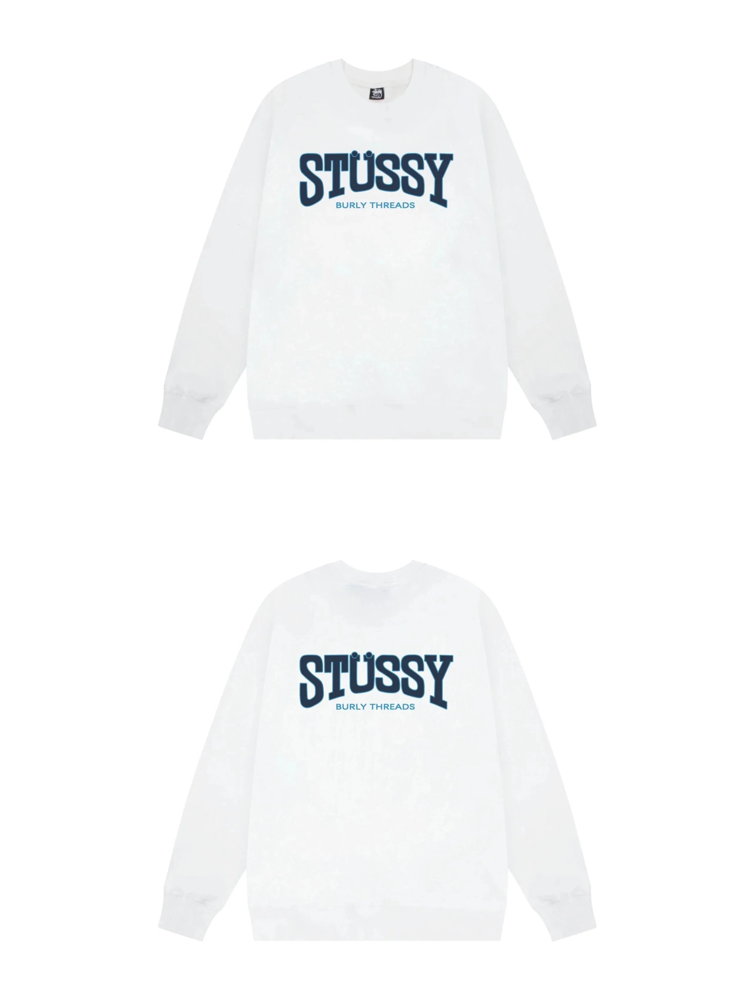 【DX22-8】Autumn New Arrival Pure Cotton American-Style Crew-Neck Sweatshirt