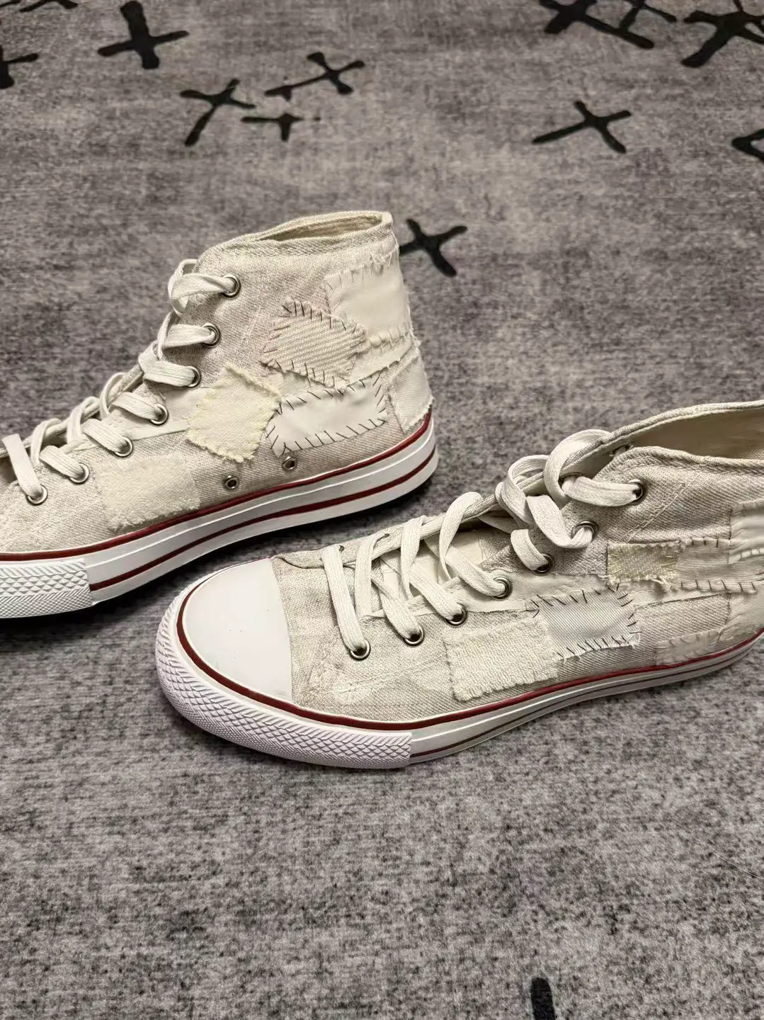 Smallyear's independent non Undercover 03scab patch cloth shoes