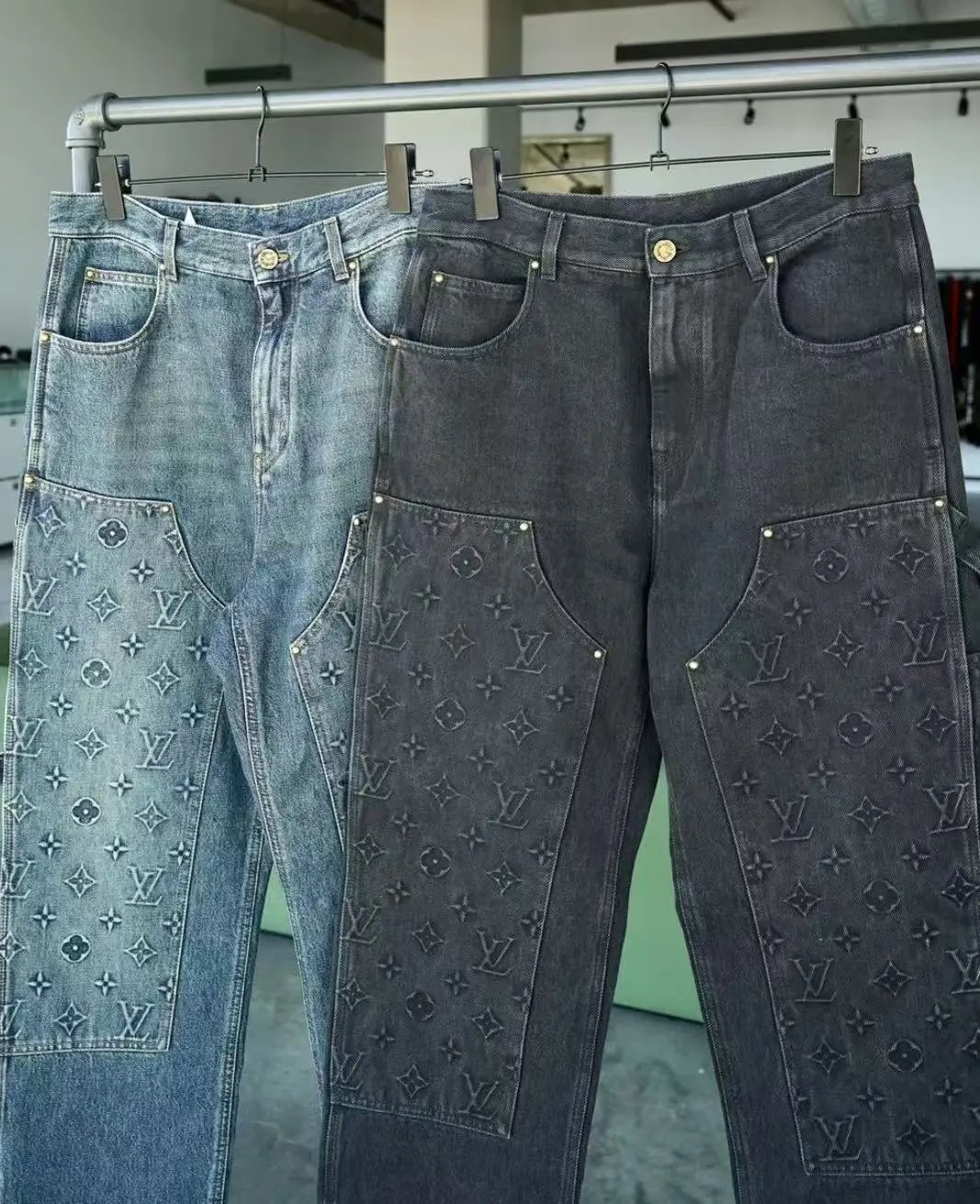 Louis Vuitton Monogram Denim Pants