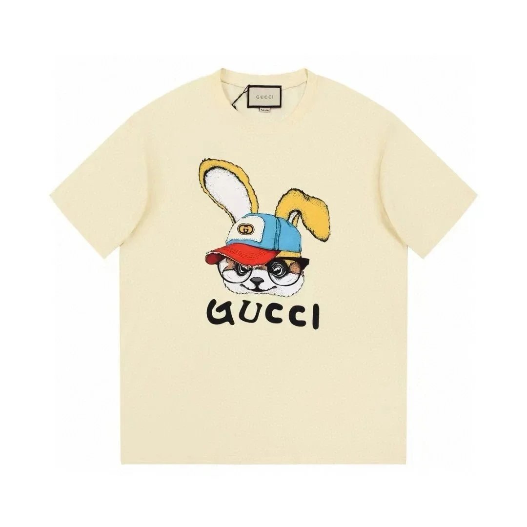 [DX9-13] Summer printed cartoon loose short sleeve
