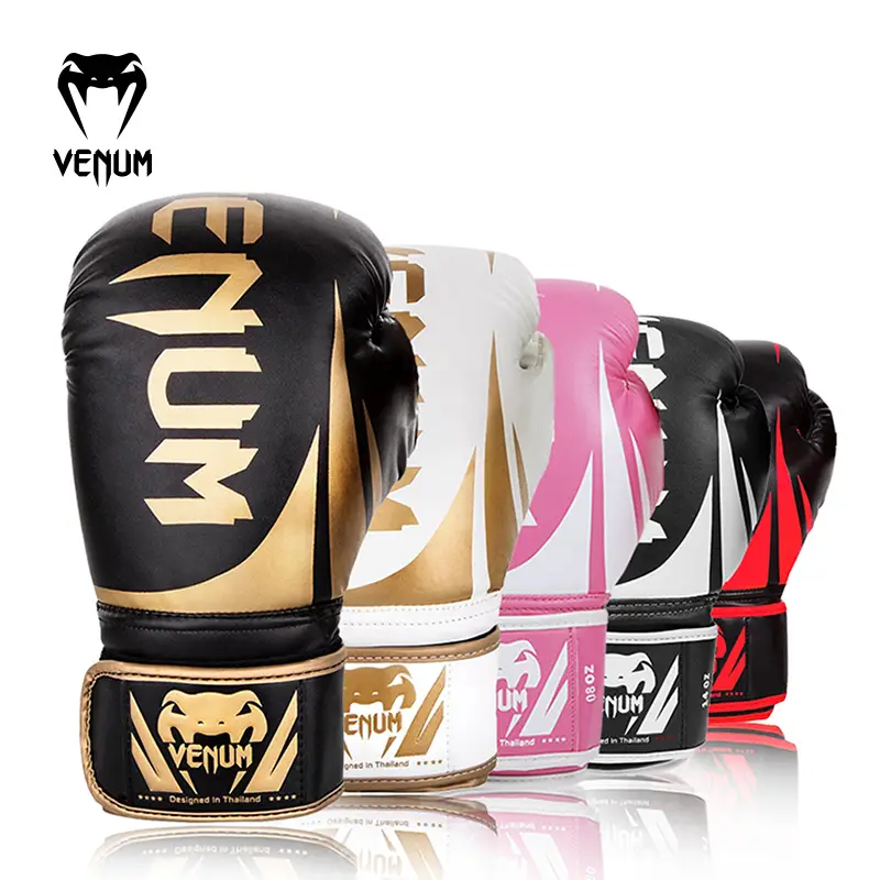 Venum Venom Boxing Gloves Sanda Boxing Gloves Men's and Women's Training Sandbag Muay Thai Fighting Adult Boxing Gloves