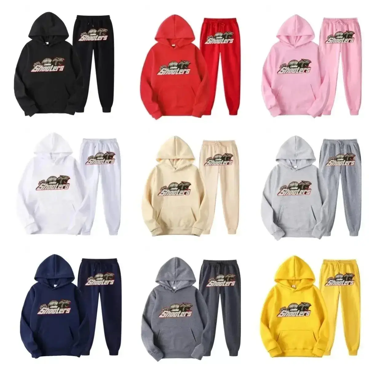 Hooded sweater suit (W2C-006)