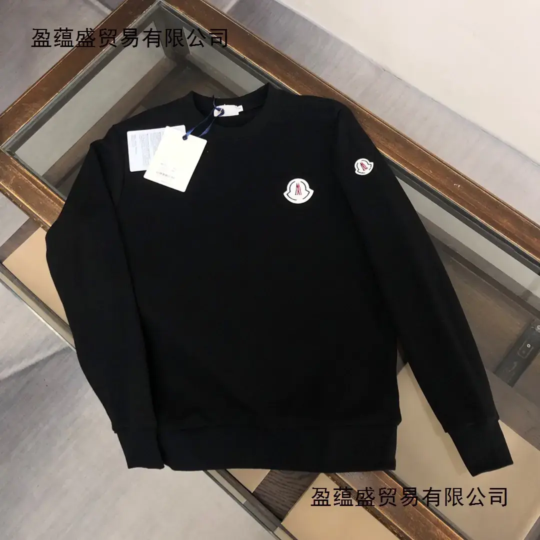 Correct Version of Autumn and Winter New Original Standard Mengkoumiao Men's Sweatshirt Standard Round Neck Embroidered Long-Sleeved Trendy Brand Sweatshirt Men's Casual