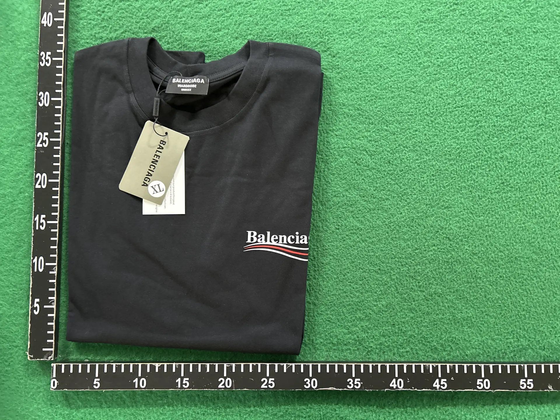 Balenciaga Wardrobe Unisex T-Shirt Black