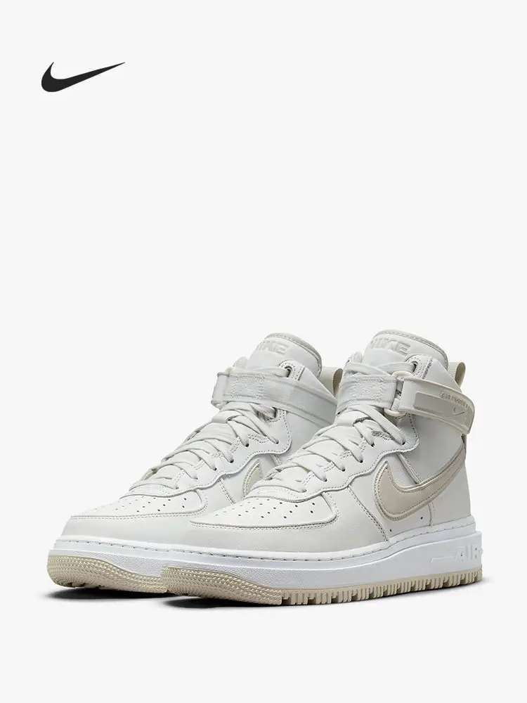 Nike Authentic Spring Air Force 1 Af1 High-Top Men's Sports Sneakers Da0418-100