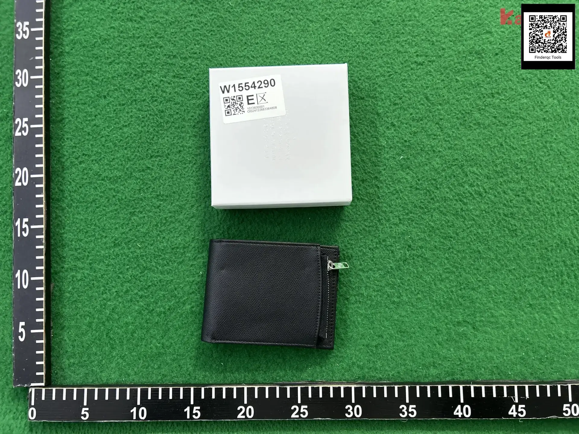 PYC 24ss First Layer Cowhide Folding Sandwich Wallet for Men and Women Multi Card Position Palm Print Genuine Leather Folding Wallet