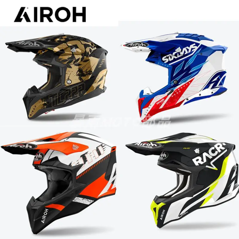 Italian Airoh Off-Road Rally Trail Adv Off-Road Downhill Bicycle Motorcycle Helmet Car