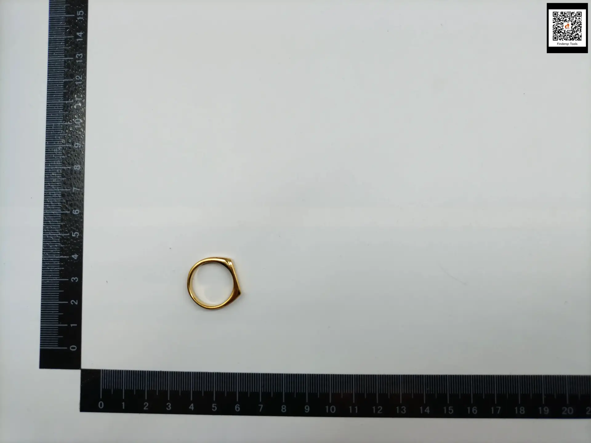 Gold Ring Colorfast European Hip Hop Little Finger Ring Niche Style Fancy Index Finger Ring Men Ins Titanium Steel Ring Women