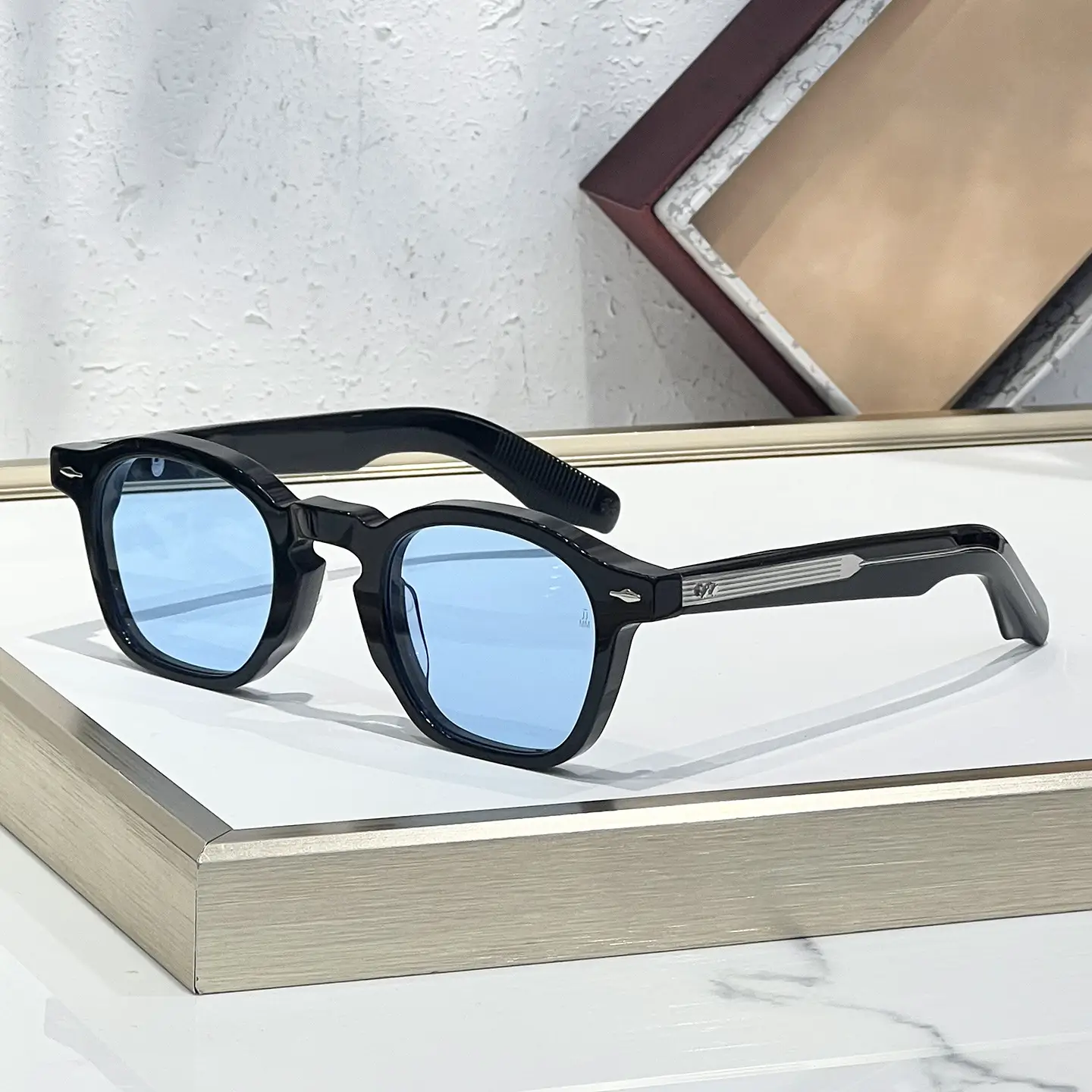 Zephirin 44 Cross border Fashion Luxury Rights Zhilong JMM Handmade Vacation Trendy Men's and Women's Sunglasses Outdoor JACQ