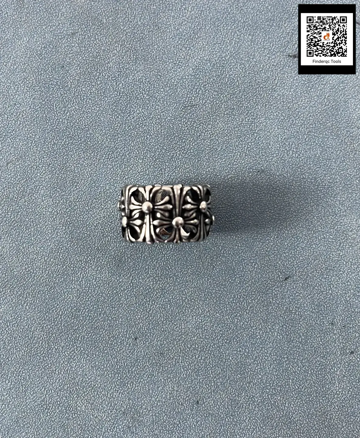 Trendy Cross Ring for Men and Women, Popular Online, Light Luxury Tail Ring, Niche Design, Unique, High-End, Vintage Couple Ring