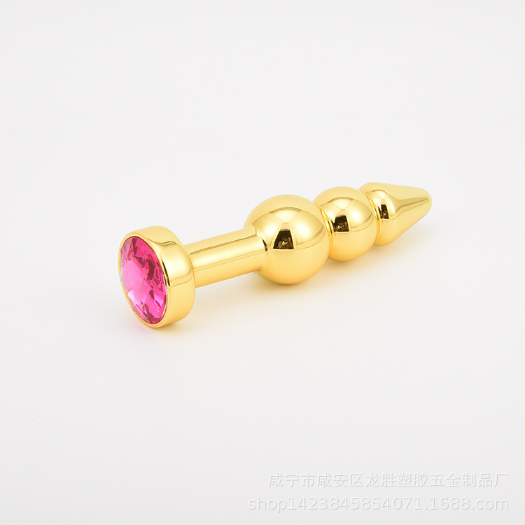 New Style Flower Exploration Metal Anal Plug Backroom Women's Outgoing Detachable Anal Plug Masturbation Sex Tool Alternative Toy
