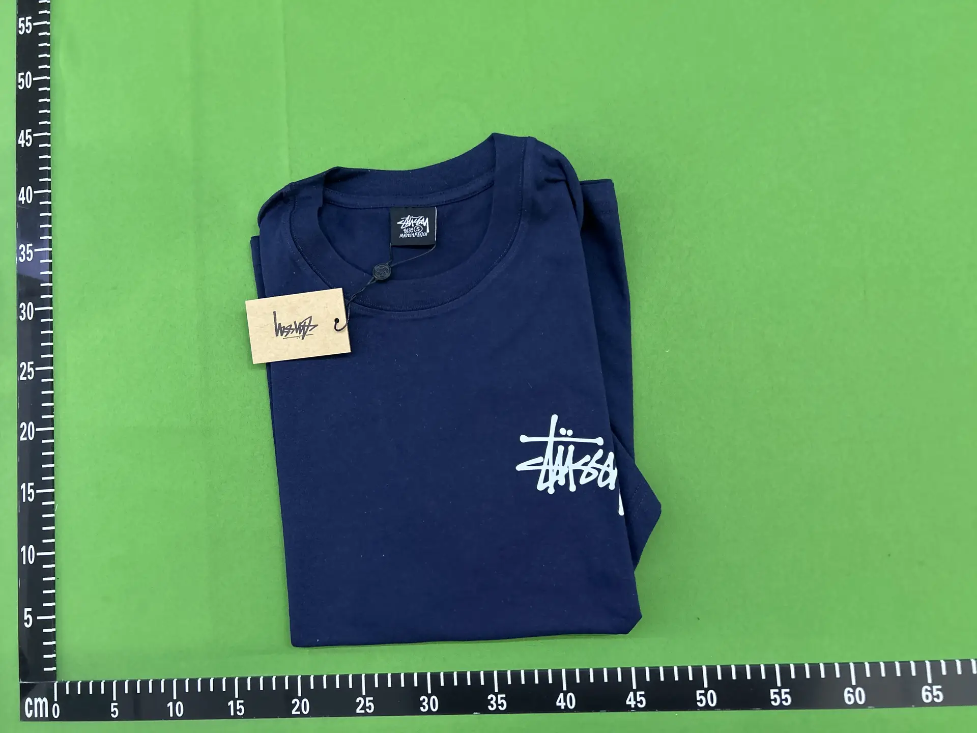 Stussy Basic Logo T-Shirt Navy