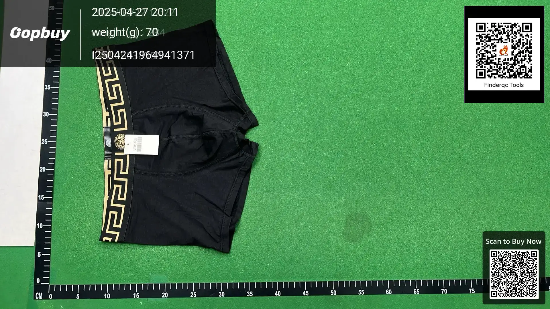 Versace Men's Black Boxer Shorts