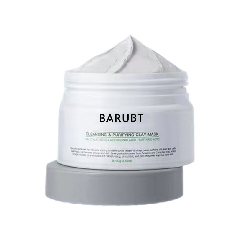 Cross-Border Hot-Selling Product Tk Popular Cleansing Mud Mask, Pore Shrinking, Deep Cleansing, Oil Control, Moisturizing Facial Mask