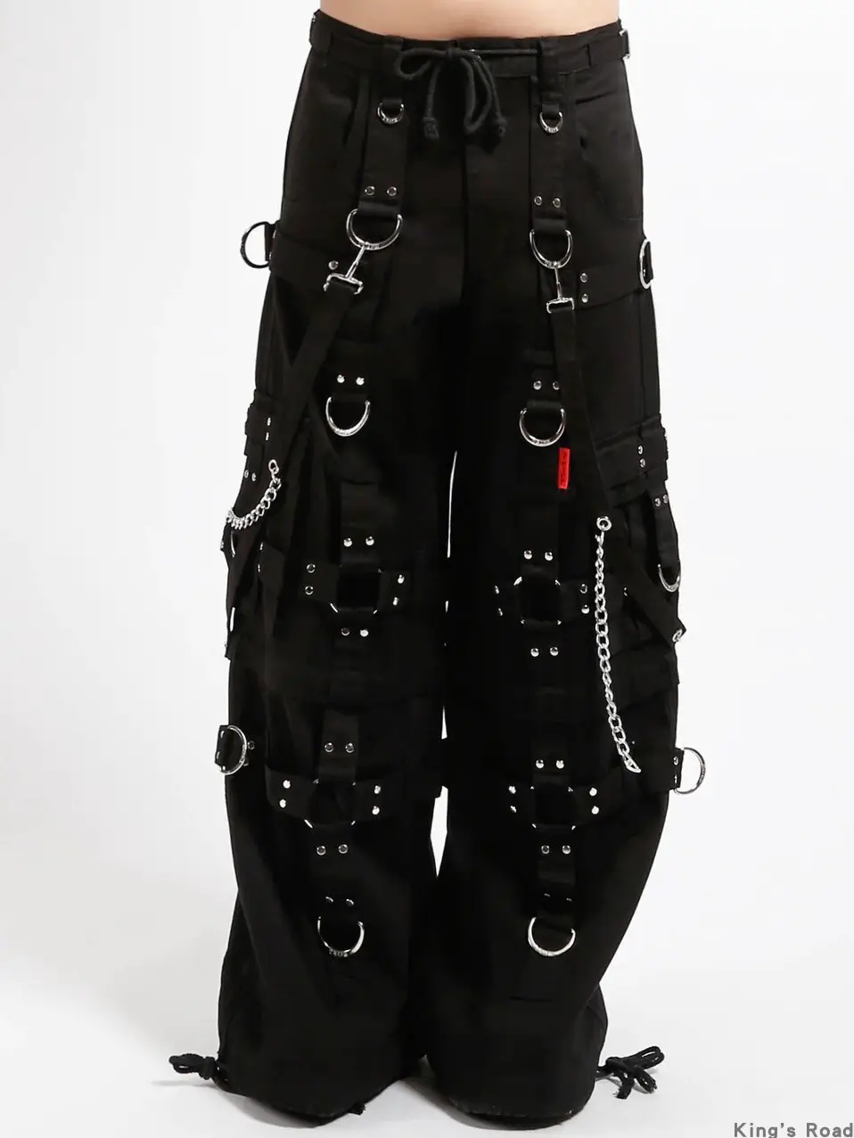 Krrs In Stock Tripp Nyc Us Official Gothic Punk Street Suspender Strap Casual Pants Af7142M