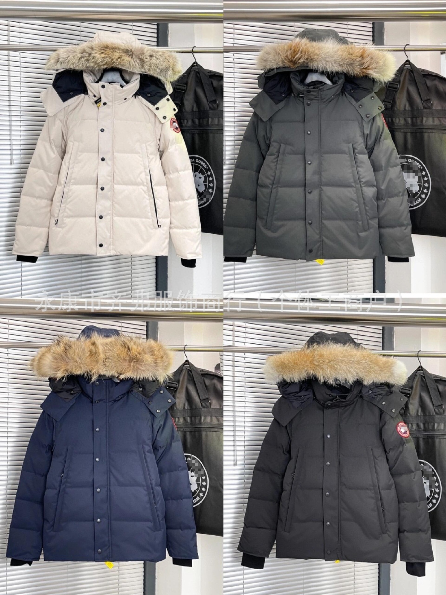 Winter High-End Goose down Large Pocket Unisex Outdoor Parka with Hood, Thickened, Warm, and Windproof Jacket Zdjęcie QC z 1688 na Qualit.ly