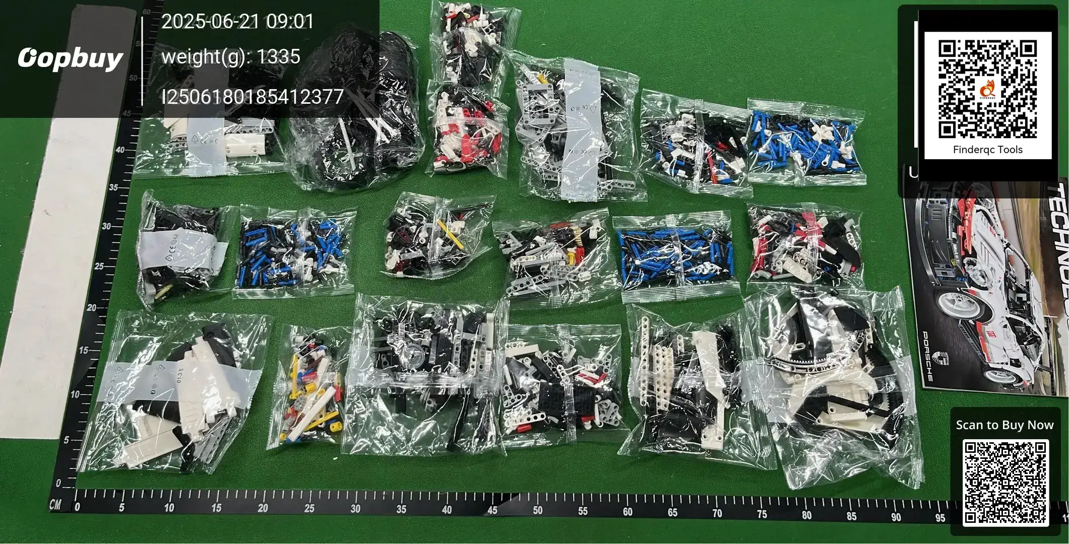 Cross-Border Compatible Lego Porsche 911Rsr Sports Car Lamborghini Green Cow Assembled Building Blocks Racing Car Toys Wholesale
