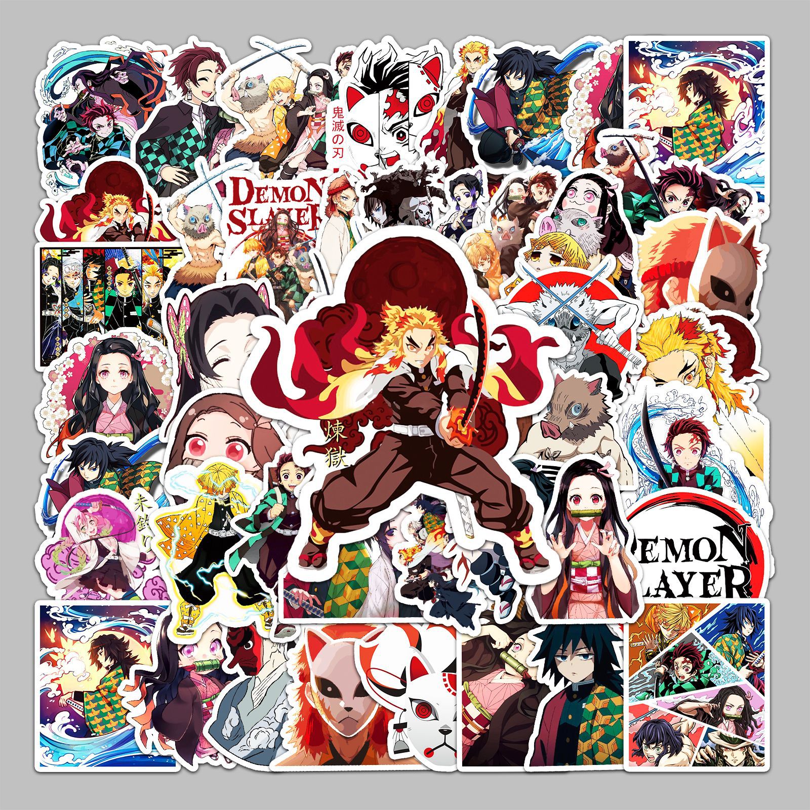50 Ghost Blade Cartoon Luggage Sticker Waterproof Graffiti Sticker Scooter Computer Tablet Water Cup Decoration