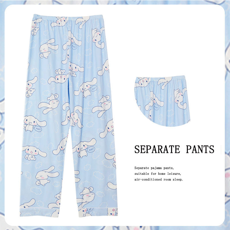 Wholesale high quality cotton pajama pants women's spring and autumn home pants Japanese cartoon casual pants summer can be worn outside walking