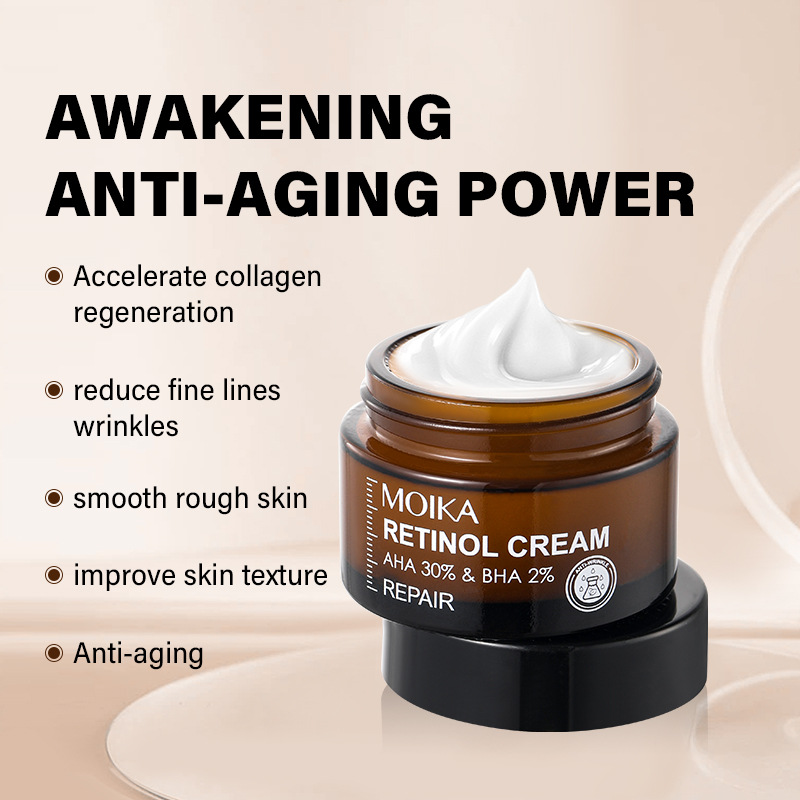 Pure English Retinol Repair Cream Hydrating Moisturizing Foreign Trade Skin Care Products Cross-border Export Wholesale OEM