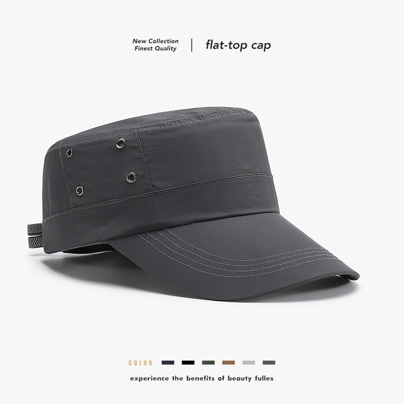 Lightweight and Quick-Drying Sunshade Duck Hat for Men Summer New Outdoor Sun Protection Sun Hat Casual Breathable Flat Hat