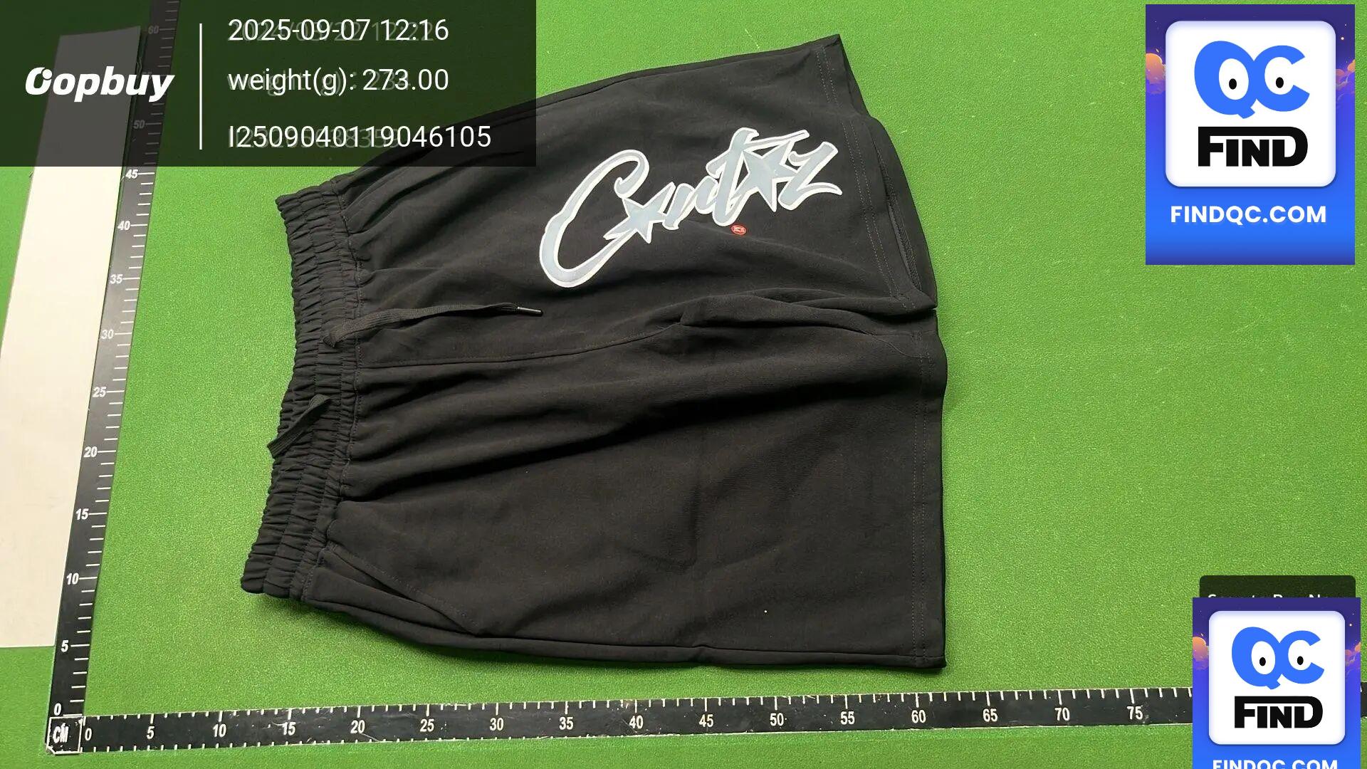 Classic Letter Print Summer Loose Casual Trendy Hip-Hop Shorts for Teenagers — foto QC 2