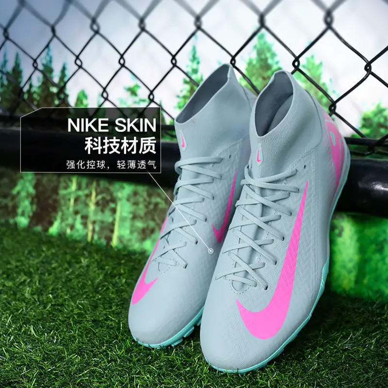Little Plum Nike Nike Assassin 16 Mid-End High-Top TF Broken Nail Football Training Shoes Adult Men FQ8331-301