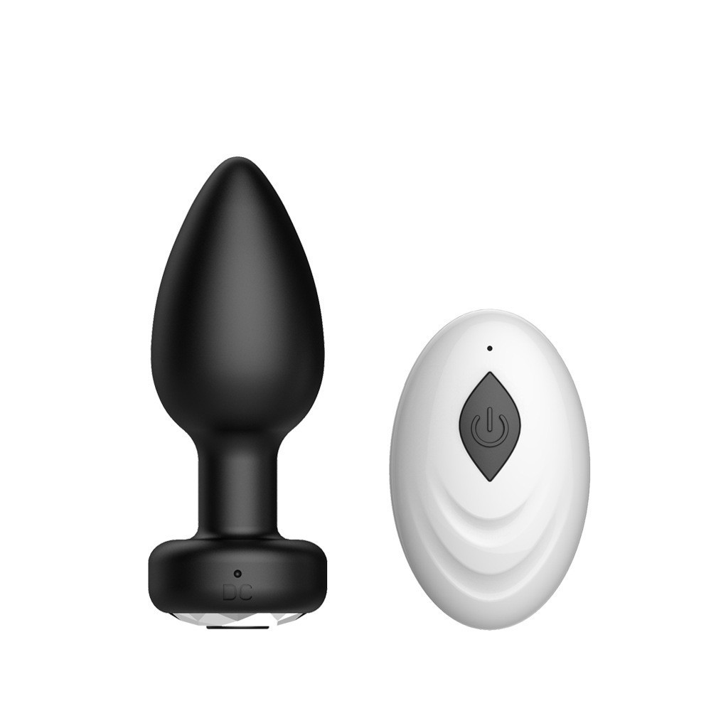 Cross-Border Female Anal Plug Masturbation Device for Men, Gay Wireless Remote Control, Vibrating Adult Sex Sm Products Wholesale