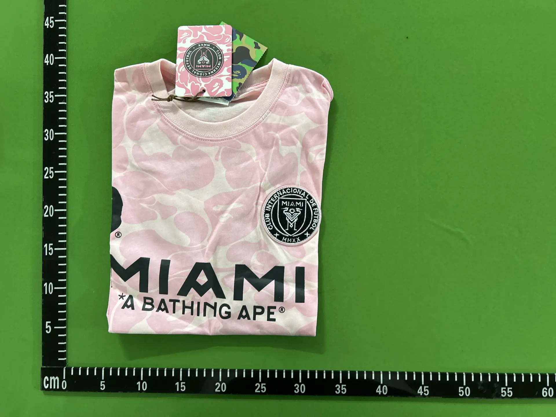 A Bathing Ape Miami Camo T-Shirt Pink