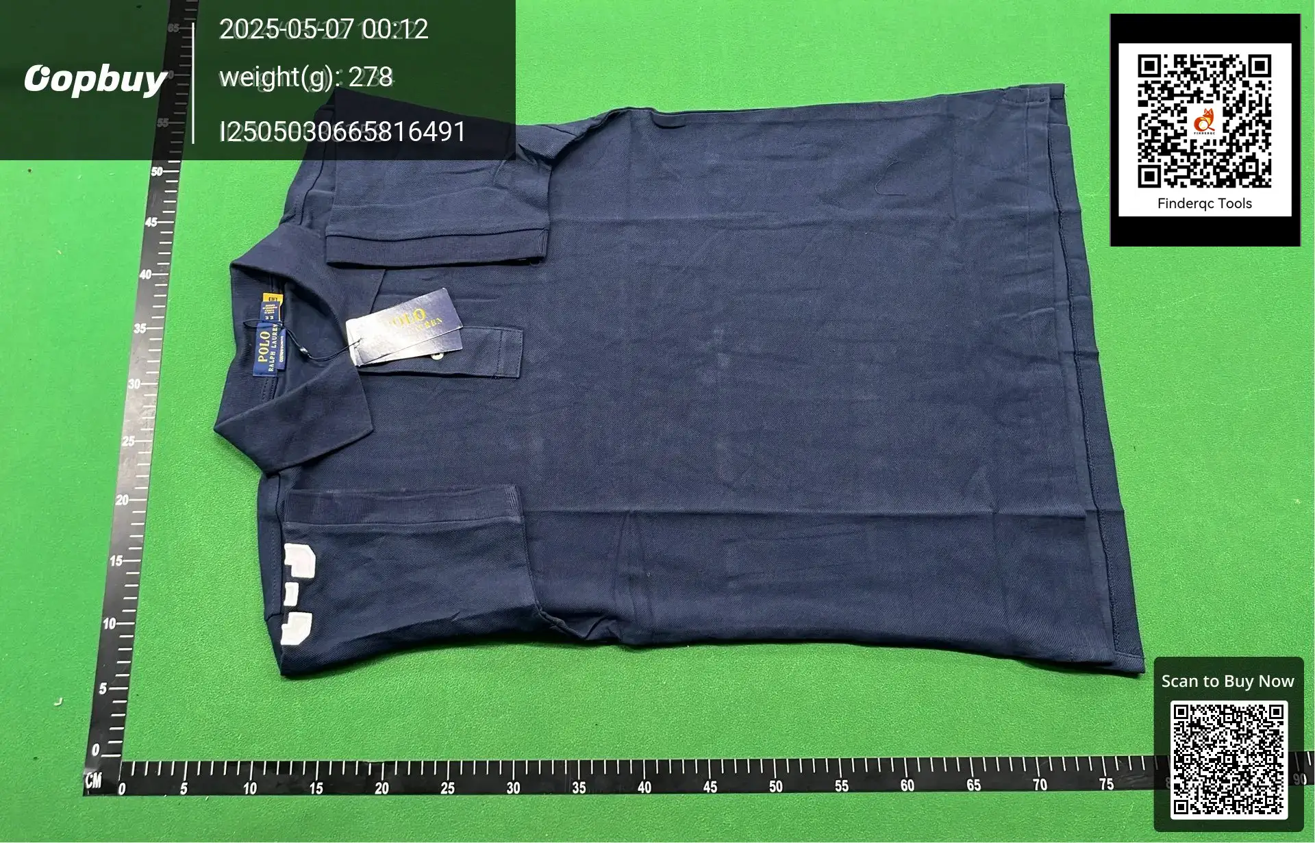 Polo Ralph Lauren Navy Blue Polo Shirt